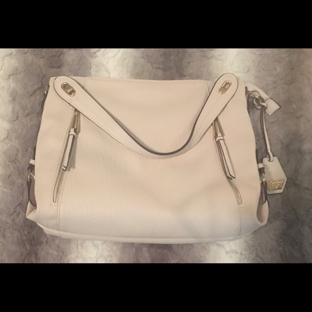 Jessica Simpson Cream Shoulder Bag